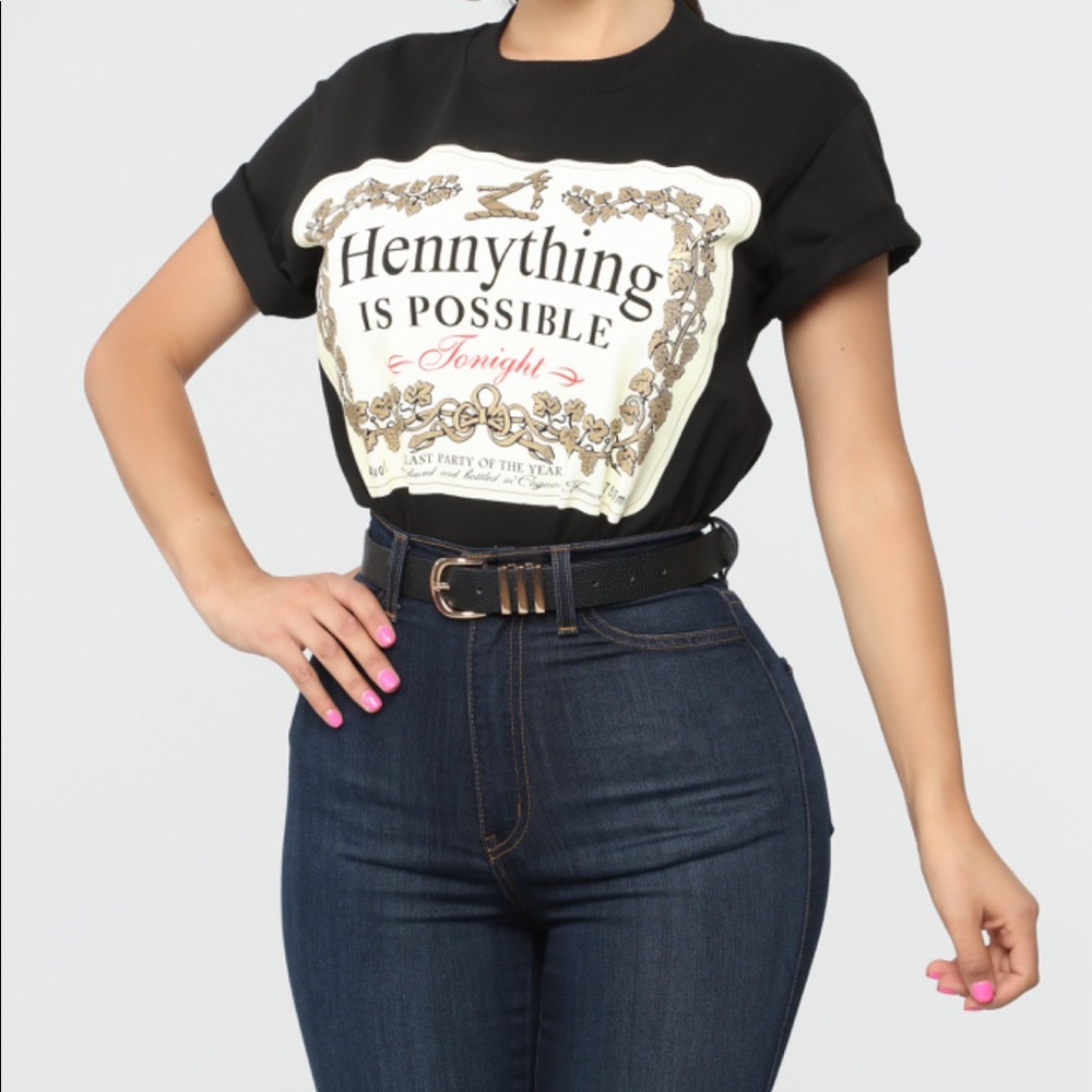 “Hennessy Themed” Top